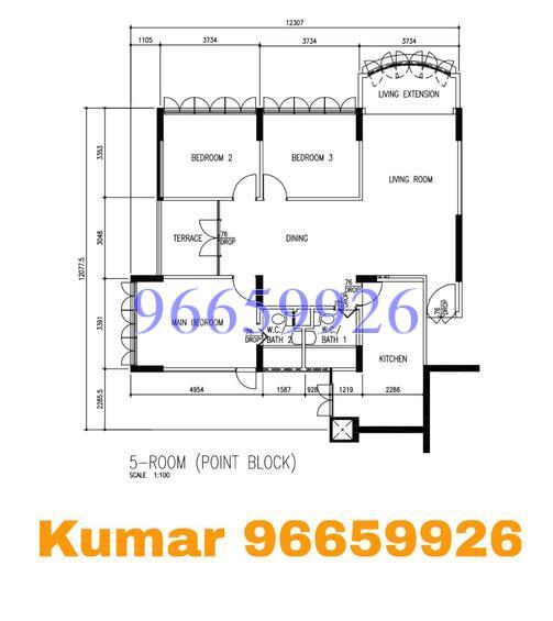 Blk 10 MARSILING DRIVE (Woodlands), HDB 5 Rooms #128686532